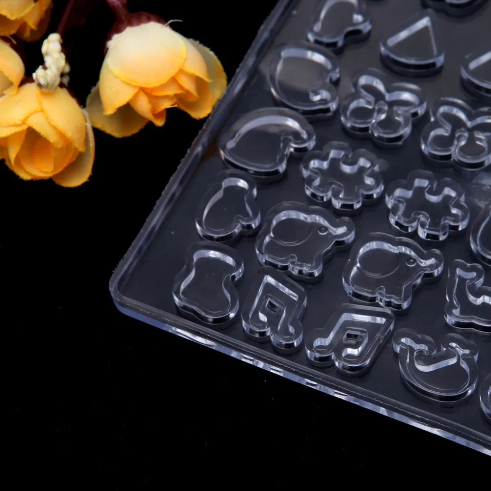 JAVRICK Горячая Новинка прозрачные силиконовые серьги гвоздики для изготовления