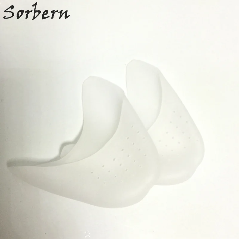 Sorbern сексуальные гелевые балетки на каблуке защитная накладка носок облегчающая