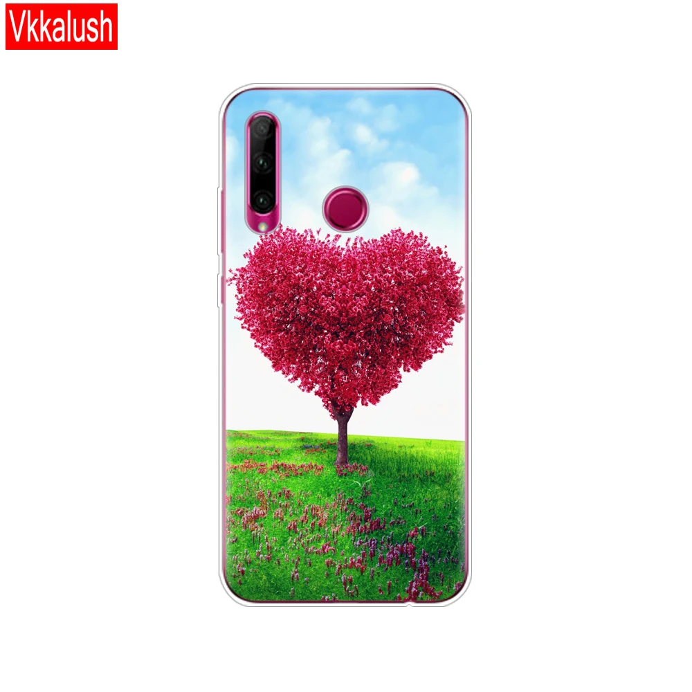 80141 Чехол для мобильного телефона Honor 10i HRY-LX1T чехол Силиконовый ТПУ чехол для телефона для huawei Honor 10i Honor10i 10 I 6,21 дюймов - Цвет: 80141