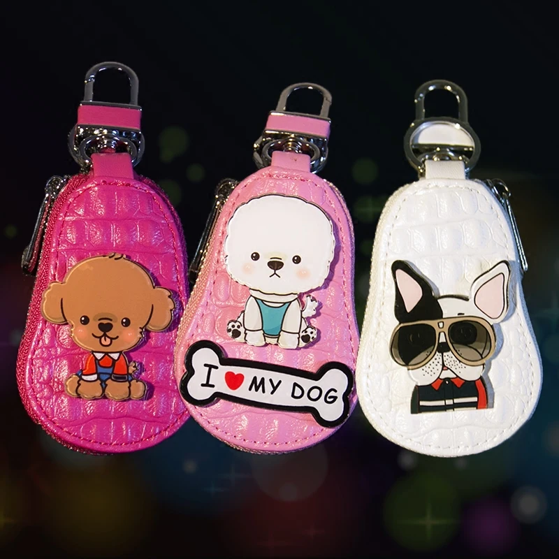 MPPM прекрасный собачий брелок Пудель Чихуахуа бульдог автомобильный мешочек для