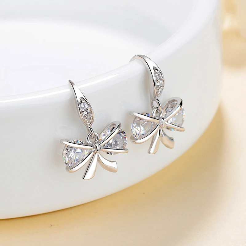 

2019 Fashion bow earrings for women
