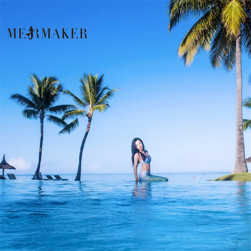 Женские купальник хвост русалки взрослые купальники для плавания до щиколотки