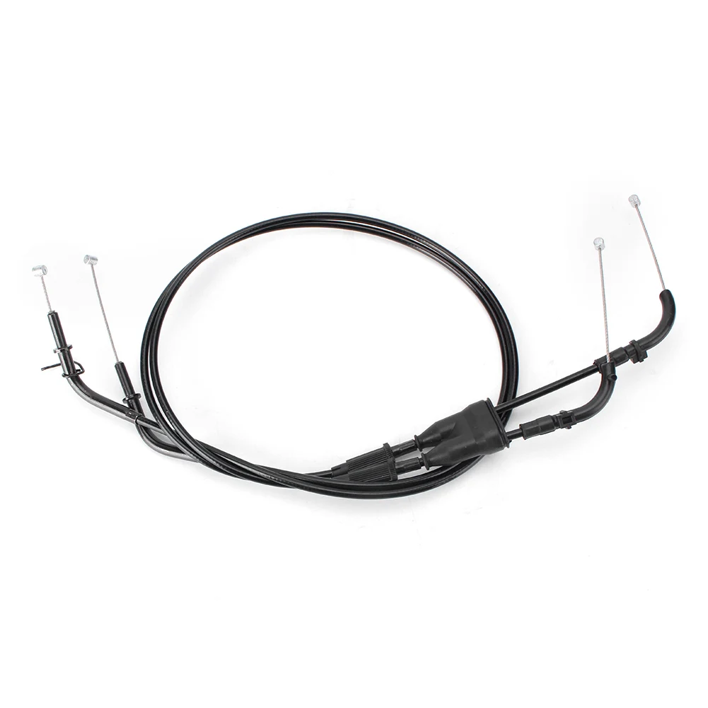 

Motorcycle Throttle Cables Accelerator Lines Steel Wires For Kawasaki Ninja ZX6R 2007-2008 Pair