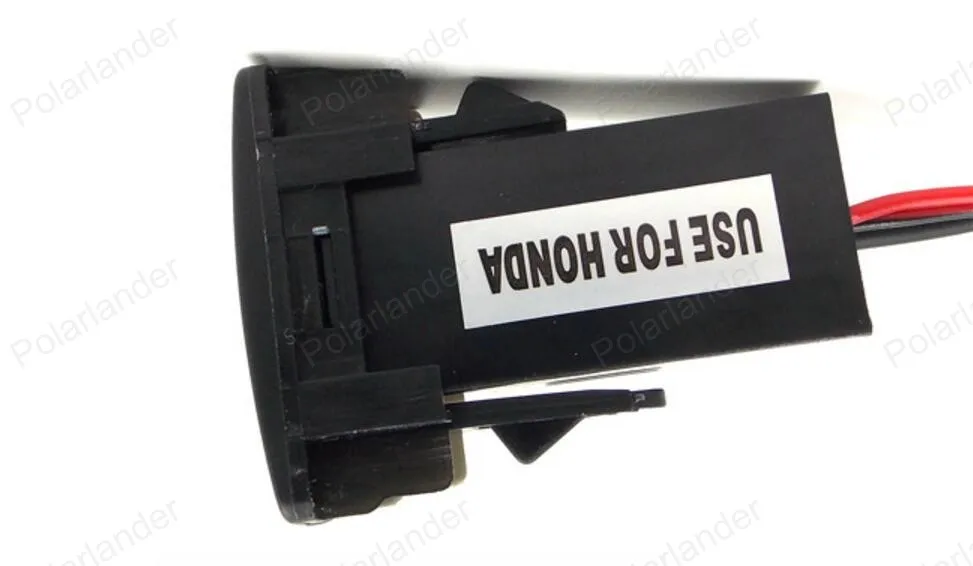 Автомобильное зарядное устройство для Honda/civic/crv/fit/accord/hrv 5 в 2 1 А USB интерфейс