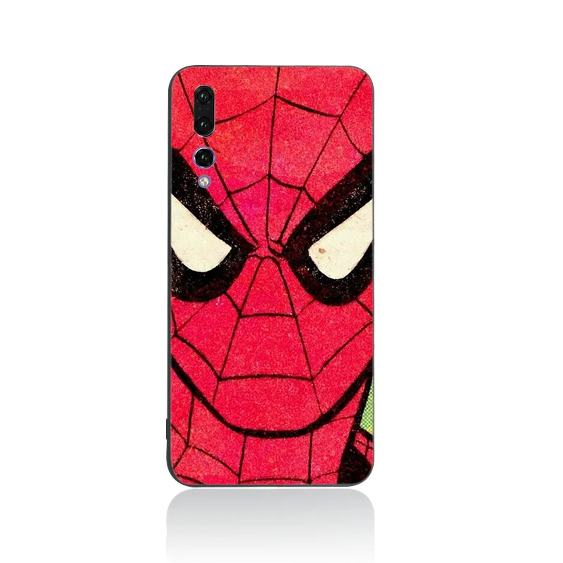 Мягкий силиконовый чехол MaiYaCa Spiderman comics для Huawei Honor 9 10 P20 P20pro P20lite NOVA2 2plus 3E телефона |