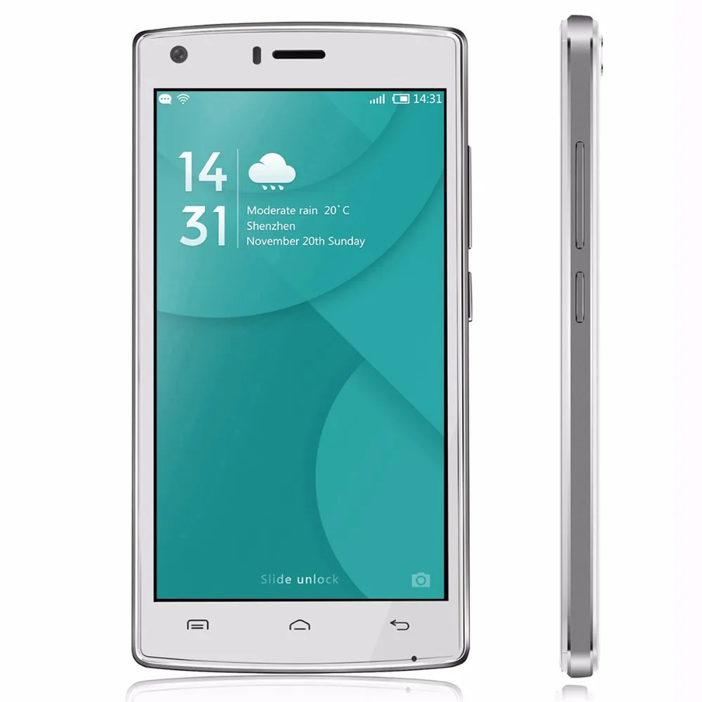 Кампус Doogee X5 Макс Отпечатков Пальцев 3 Г Смартфон android 6.0 MTK6580 Quad Core 1 ГБ + 8 Dual SIM 8MP 5