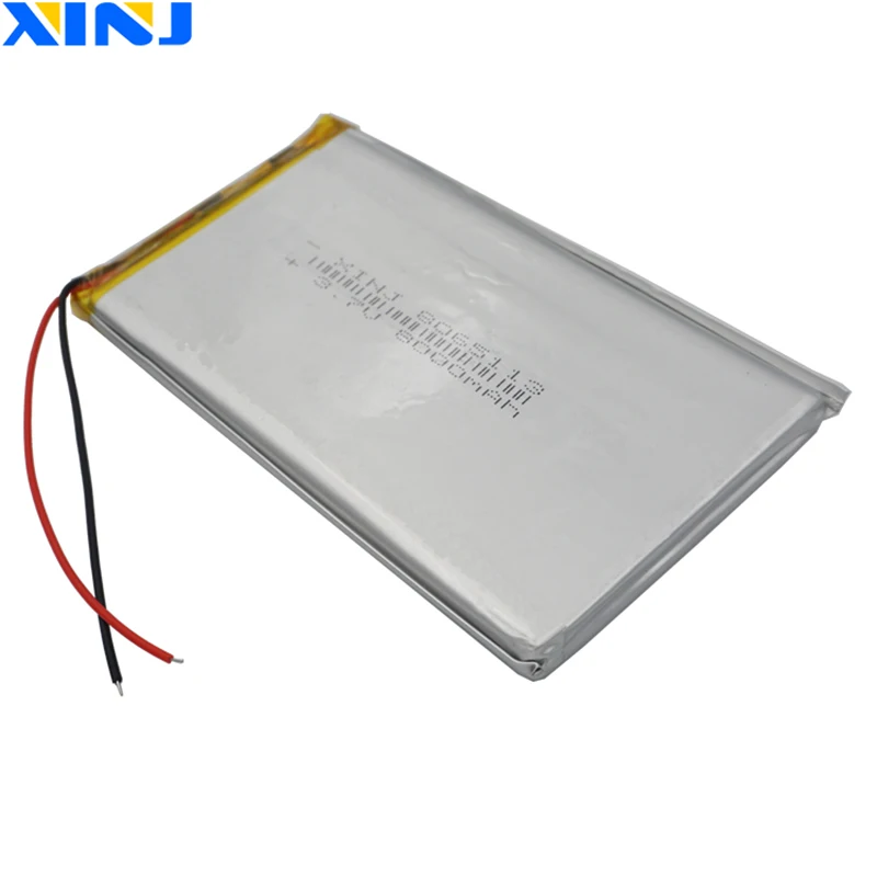 XINJ 10 шт. 3,7 в 8000 мАч литий-полимерная батарея 8065113 для телефона gps psp ipod планшет MID портативный DVD power bank планшетный ПК IPTV