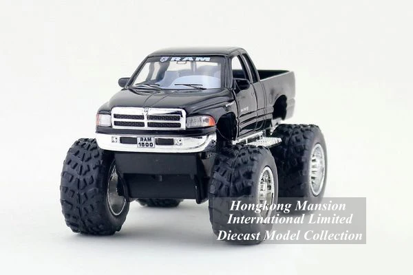 Модель автомобиля Bigfoot 1:36 литый под давлением из металлического сплава для DODGE RAM