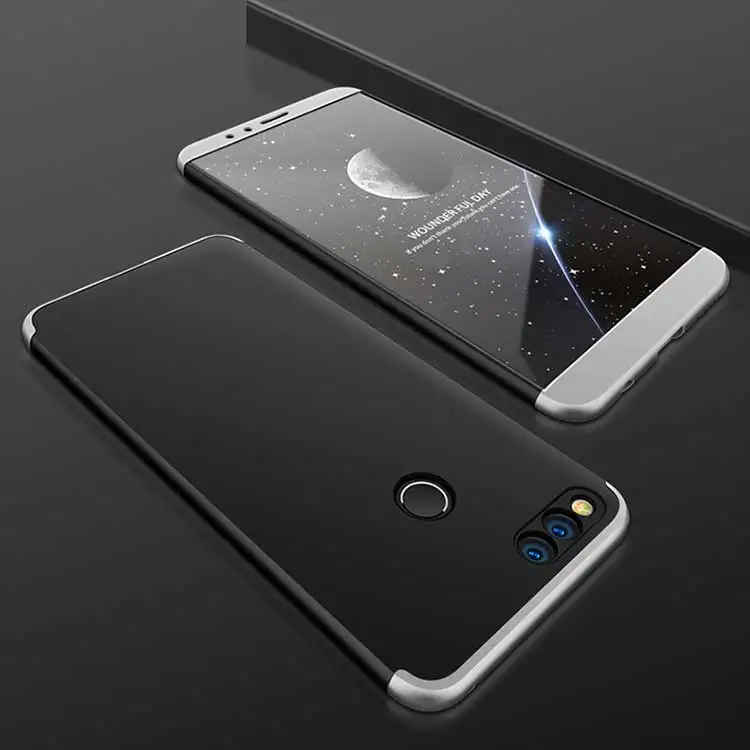Huawei Honor 7X чехол Honor7X 360 градусов защищены всего тела противоударный чехол для телефона для huawei Honor 7X BND L21 L22 L24 крышка - Цвет: 5