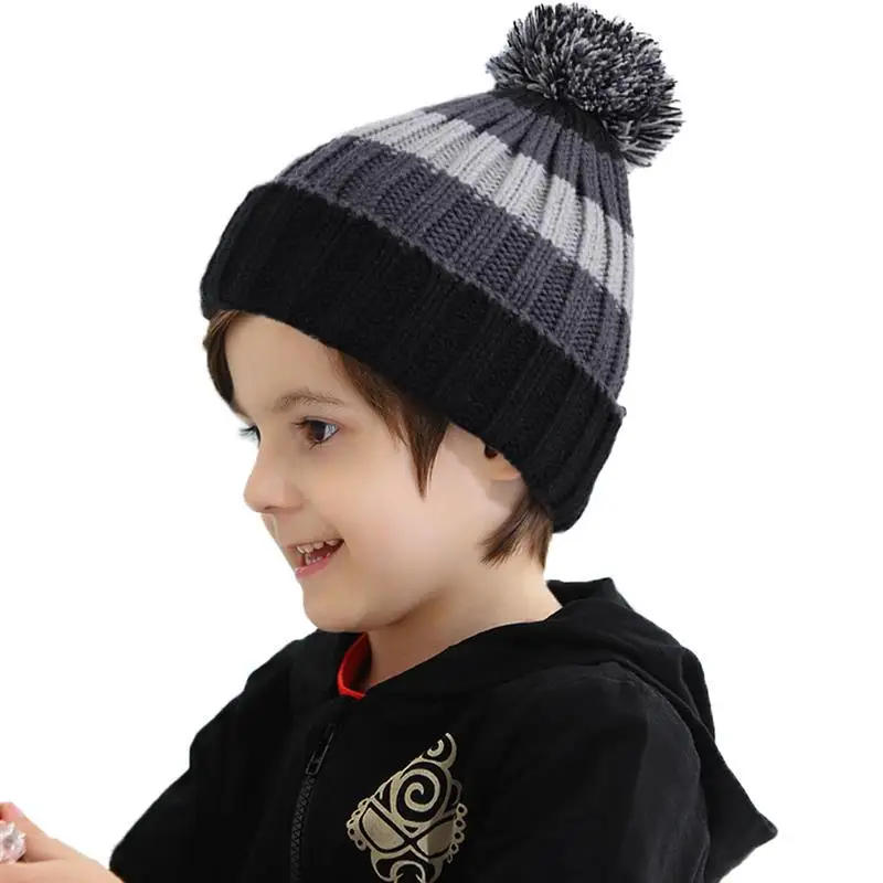 VBIGER Kids Warm Knitted Hat Children Winter Beanies Skullies Cap for Skiing Skating Outdoor Sports | Аксессуары для одежды