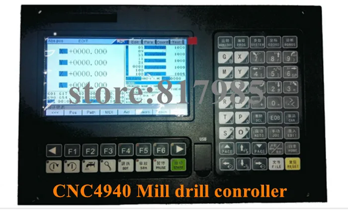 Фрезерный станок CNC4640 по лучшей цене 4 осевая система управления ЧПУ|cnc control system|cnc