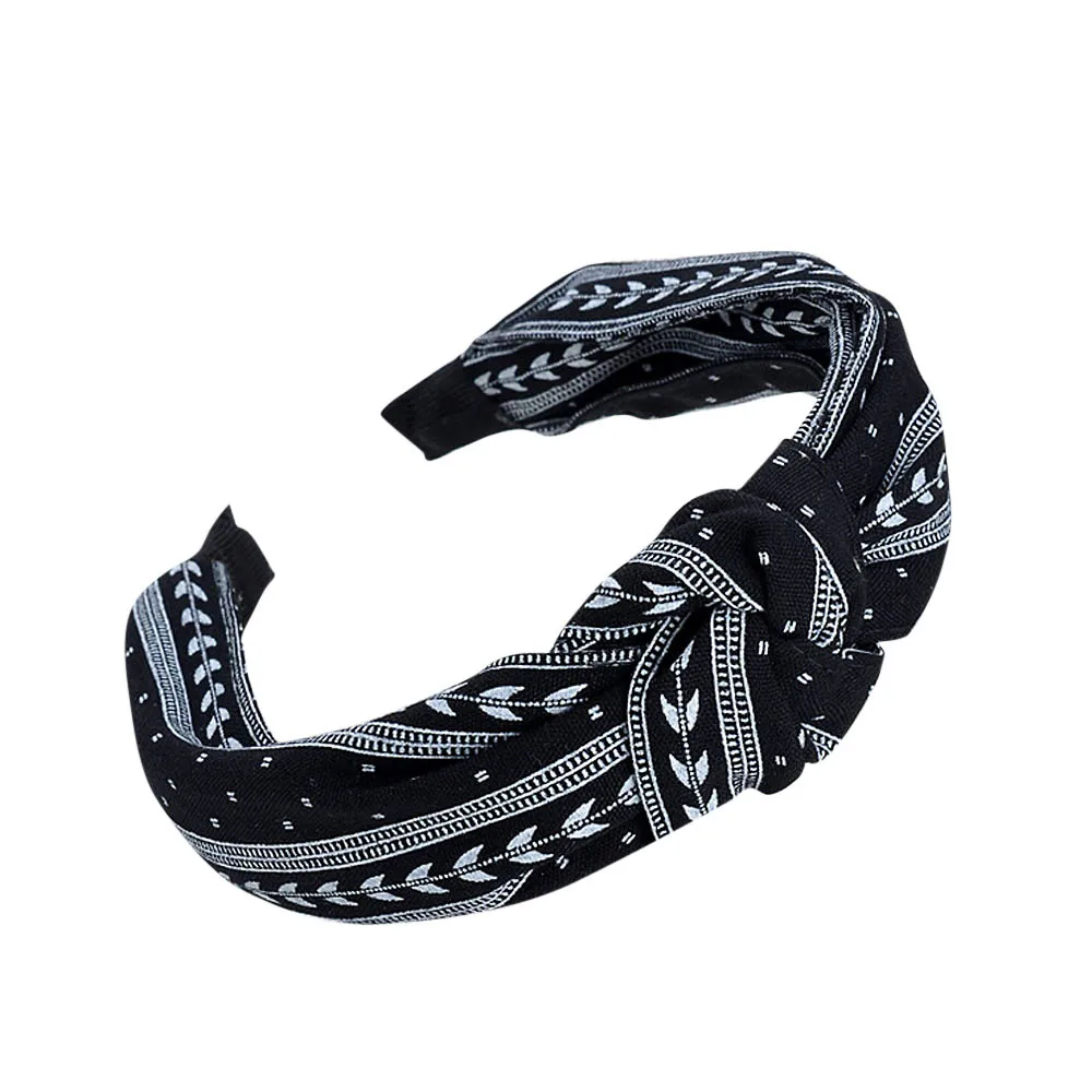2019 Fashion Bow Knot Hairband Women Hair Head Hoop Simple Sweet Girls @A | Ties
