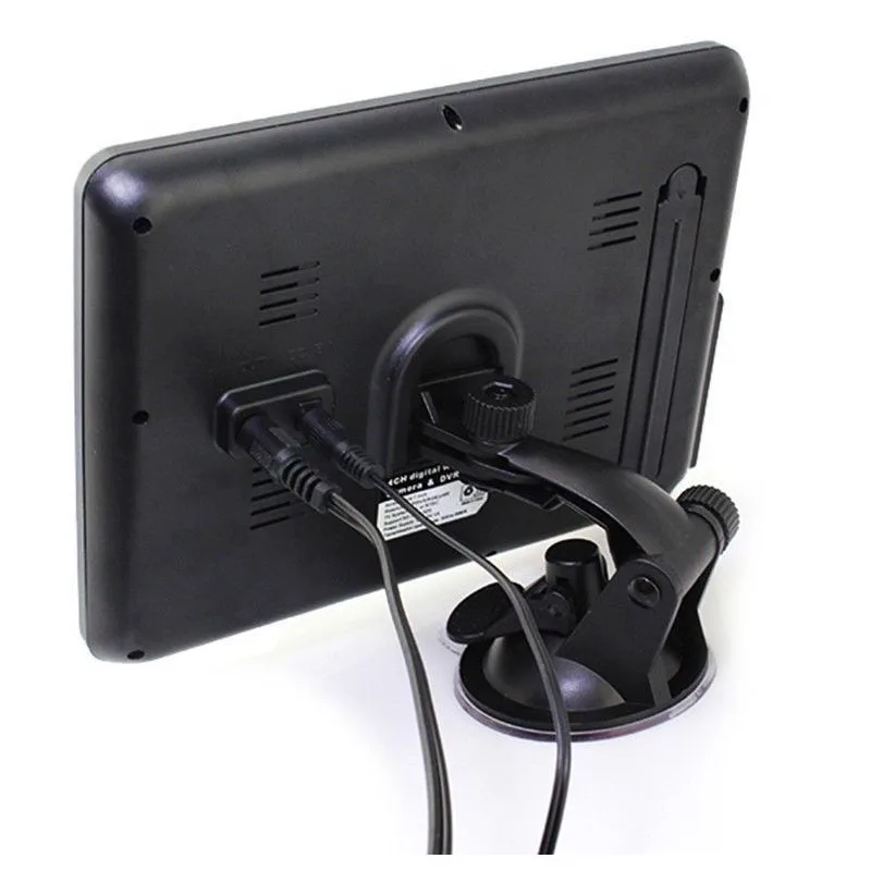 MOOL SB9 Беспроводная 4CH Quad DVR домашняя система безопасности 4 камеры с 7 &quotTFT-LCD