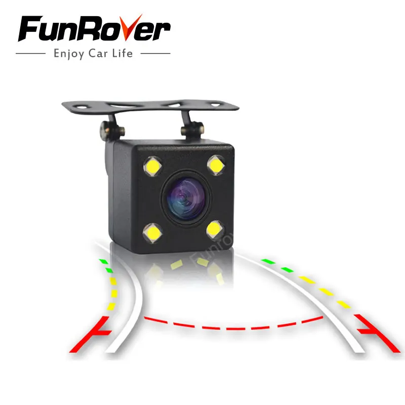 Funrover интеллектуальные динамические траектории треков заднего вида Камера HD CCD