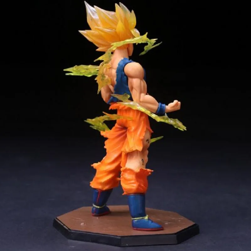 Модель Dragon Ball Super Saiyan Son Goku ПВХ экшн-фигурка игрушка из фильма и ТВ драконий жемчуг