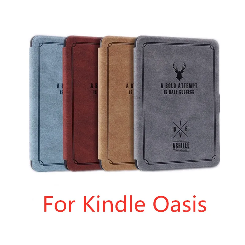 Чехол для Amazon kindle oasis 2017 умный тонкий чехол 2 (2017 новый выпуск) схема оленя 2019 3 |