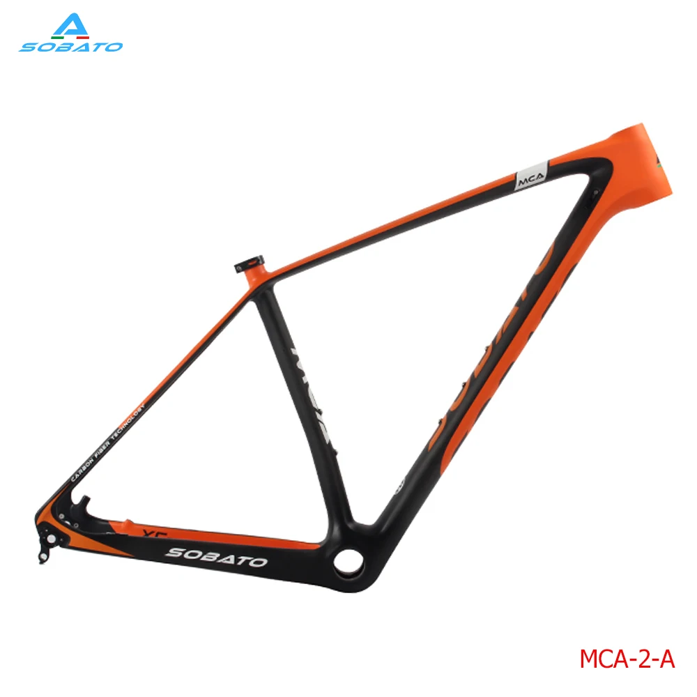 SOBATO горячая Распродажа полностью углеродная MTB рама 29er карбоновая для горного