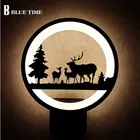 Акриловый современный светодиодный настенный светильник, новый дизайн, 12 Вт, черный, настенный светильник Finsihed, для помещений, спальни, гостиной, кабинета, комнаты, лампа, AC80-265V