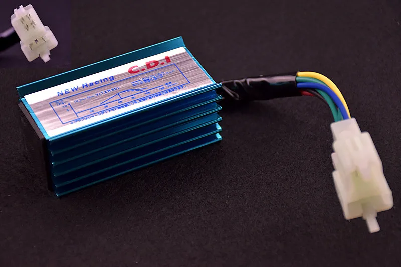 6-контактный AC Racing CDI Box новая производительность алюминий для CG125 CG250 двигатель
