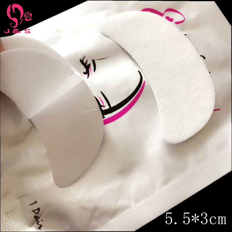 50 pairs set Under eye pads Lint Free Eye Gel patches for eyelash extension | Красота и здоровье