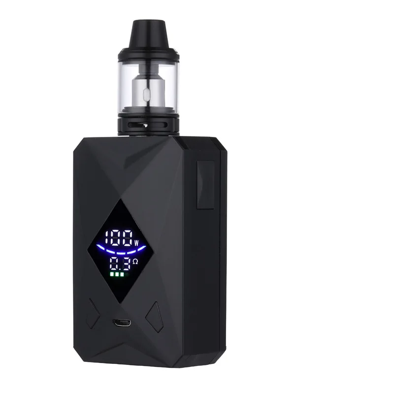 2019 HUIMOKE K6 2600 мАч 100 Вт большой дым электронная сигарета комплект пара мод против