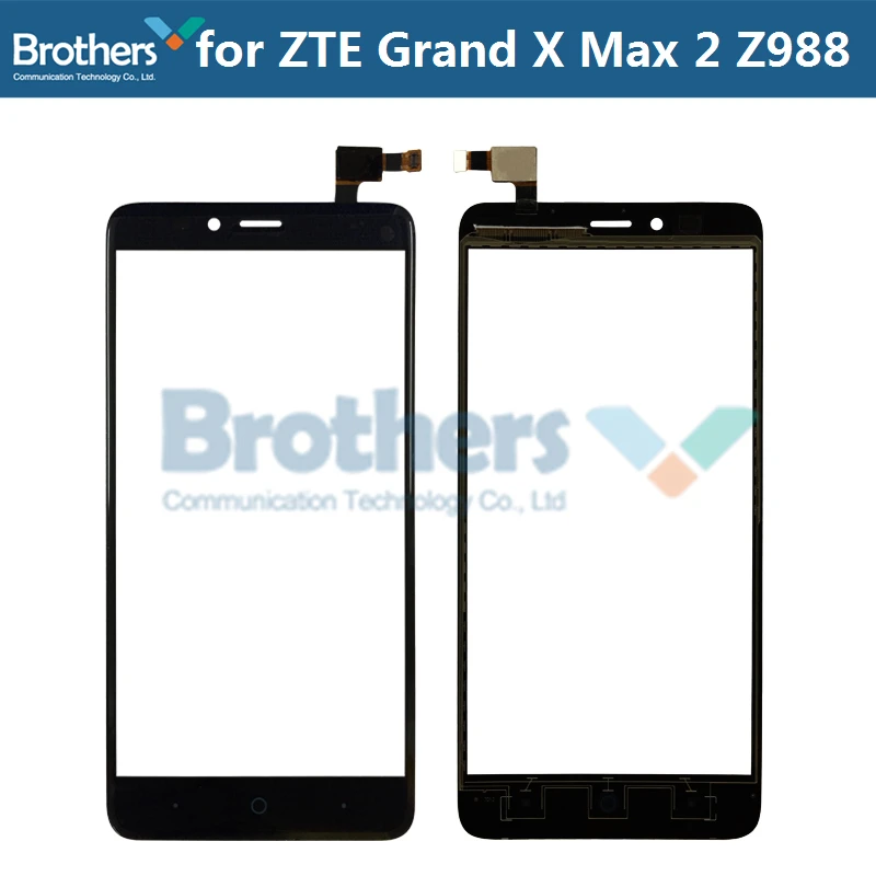 Origina Touch Screen Digitizer for ZTE Grand X Max 2 Z988 Touch Panel for ZTE Z988 Sensor Touch Glass Lens 6'' Phone Replacement