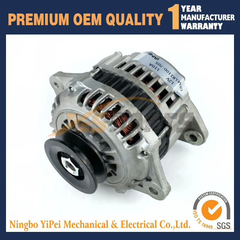 

New Alternator for Nissan Patrol GU TD42 TD45 TD48T Y61 Diesel