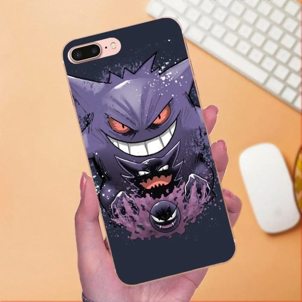 ТПУ дизайн индивидуальный для Samsung Galaxy Note 5 8 9 S3 S4 S5 S6 S7 S8 S9 S10 mini Edge Plus Lite Gengar Sinister Nebula