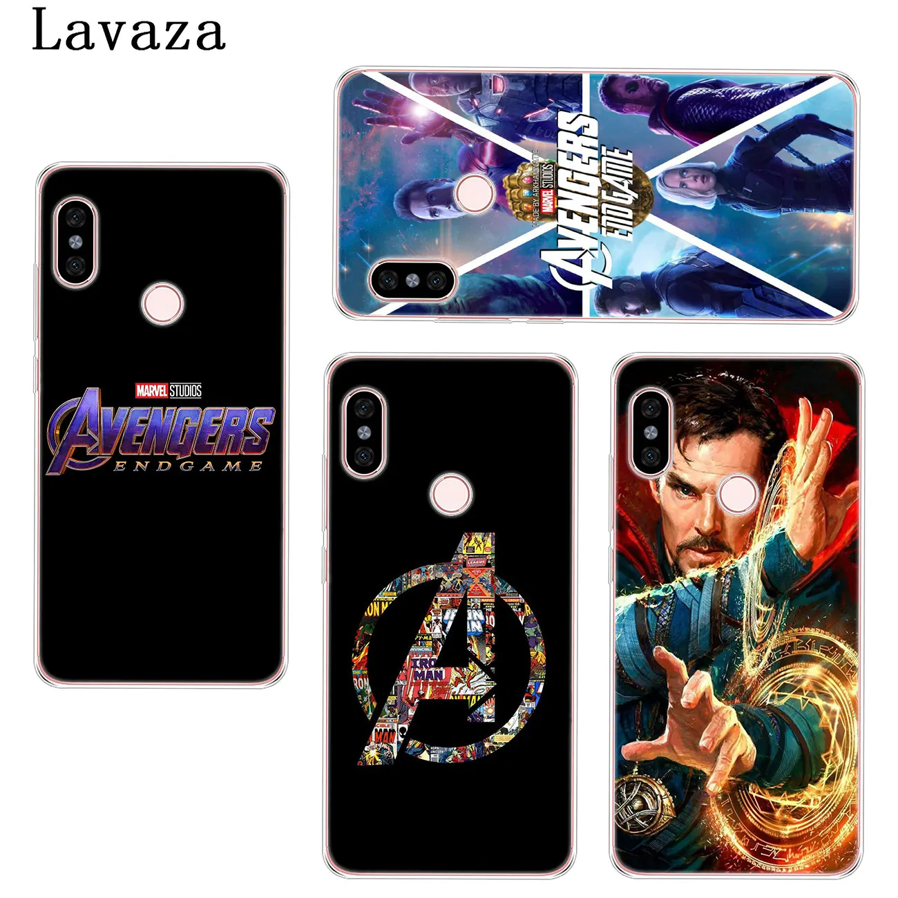 Твердый чехол для телефона Lavaza Avengers Endgame Thanos Marvel Superhero Xiaomi Redmi K20 8A 7A 6A Note 8 8T 7 5 6 Pro 4