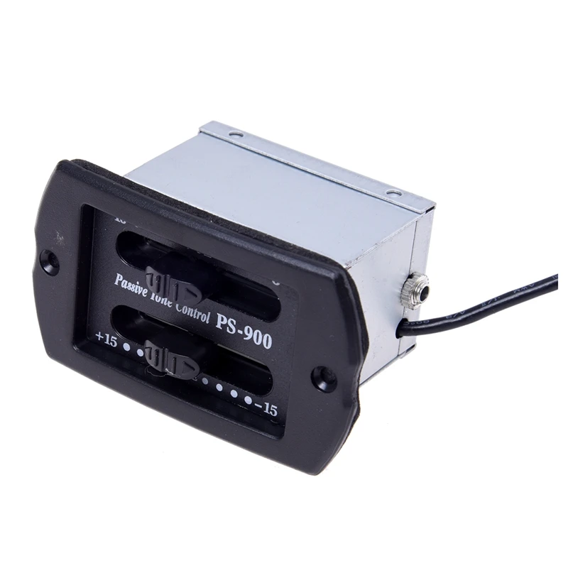 Практичный-эквалайзер 2-полосная акустическая гитара пьезо пикап и Пассивный