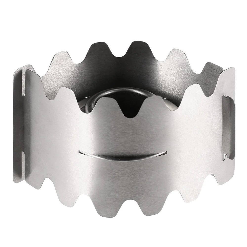 Портативная уличная спиртовая плита ветрозащитный экран подставка для кемпинга