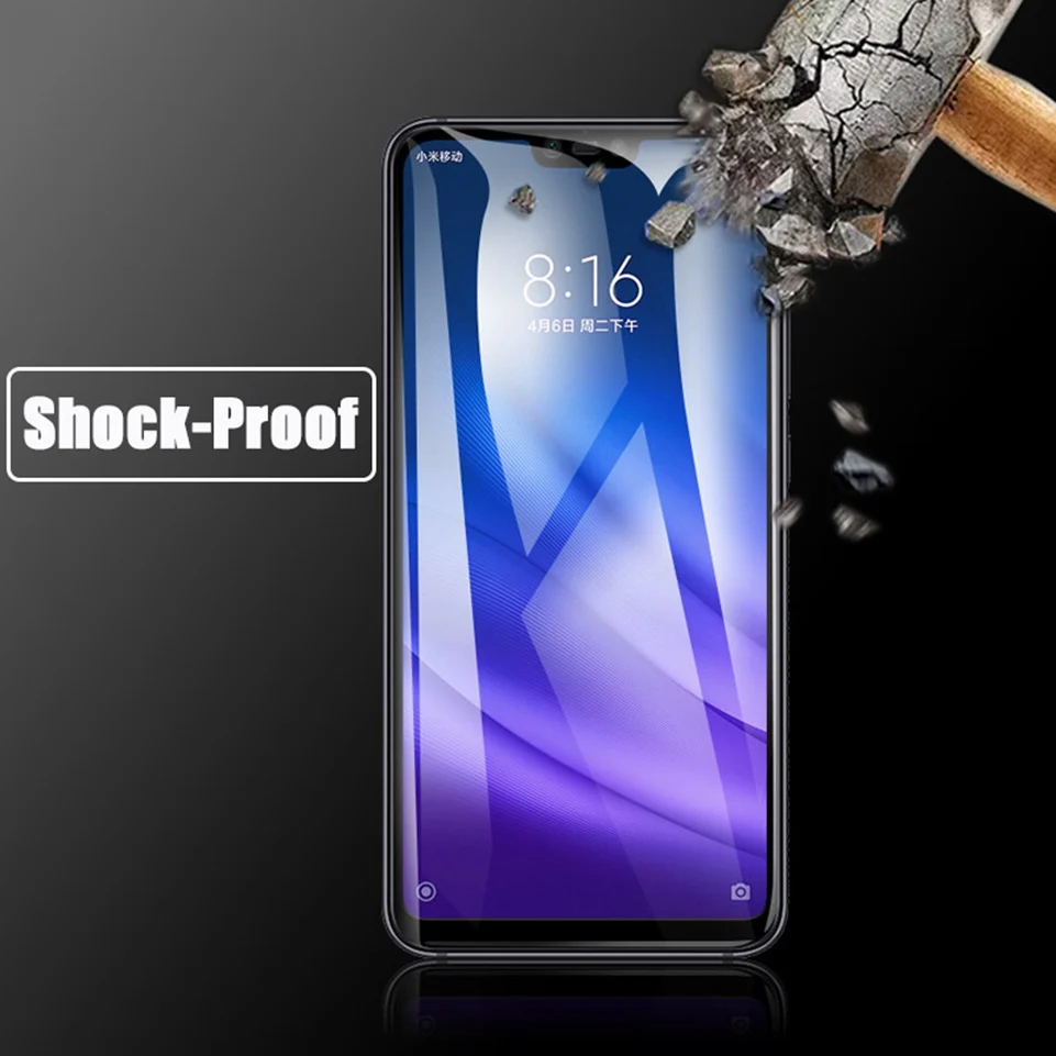 6D закаленное стекло для Xiaomi mi 8 A2 Lite Play mi 9 Pro mi 9 mi x 3 2S 2 Red mi 8a 8 Note 8t 7 Защитное стекло для экрана for Xiomi Xiaomi mi 9 lite Redmi note 7 8t 8a 8