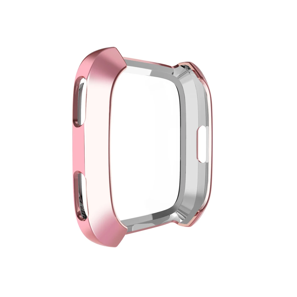 Ультра-тонкий чехол для Fitbit Versa, ремешок чехол Fit Bit Versa 2 тонкий прозрачный мягкий покрытие TPU аксессуары для часов защита экрана