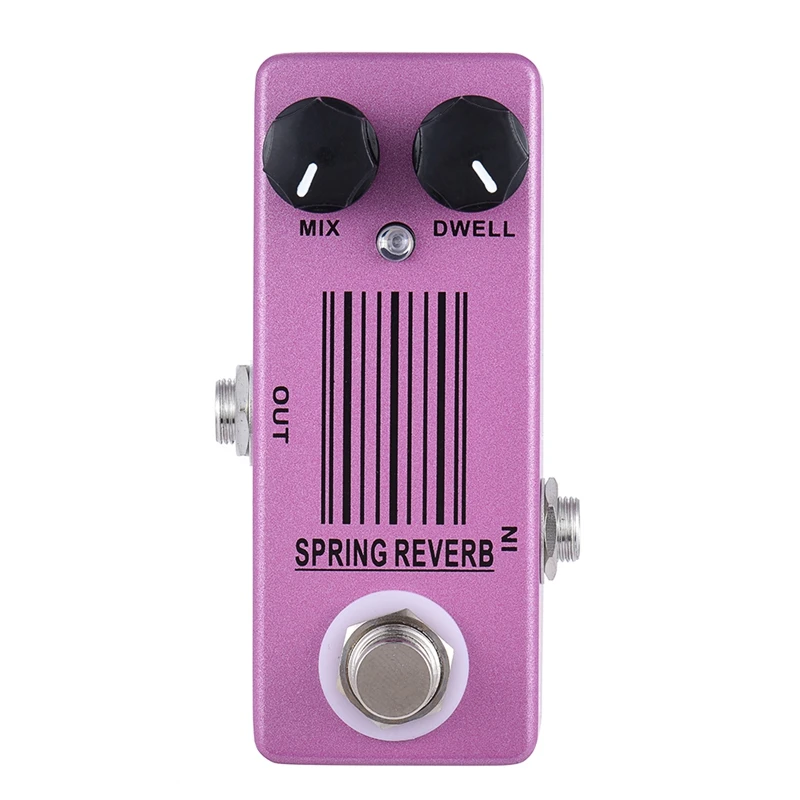 MOSKY MP-51 Spring Reverb Mini Single Guitar Effect Pedal True Bypass Parts & Accessories | Спорт и развлечения