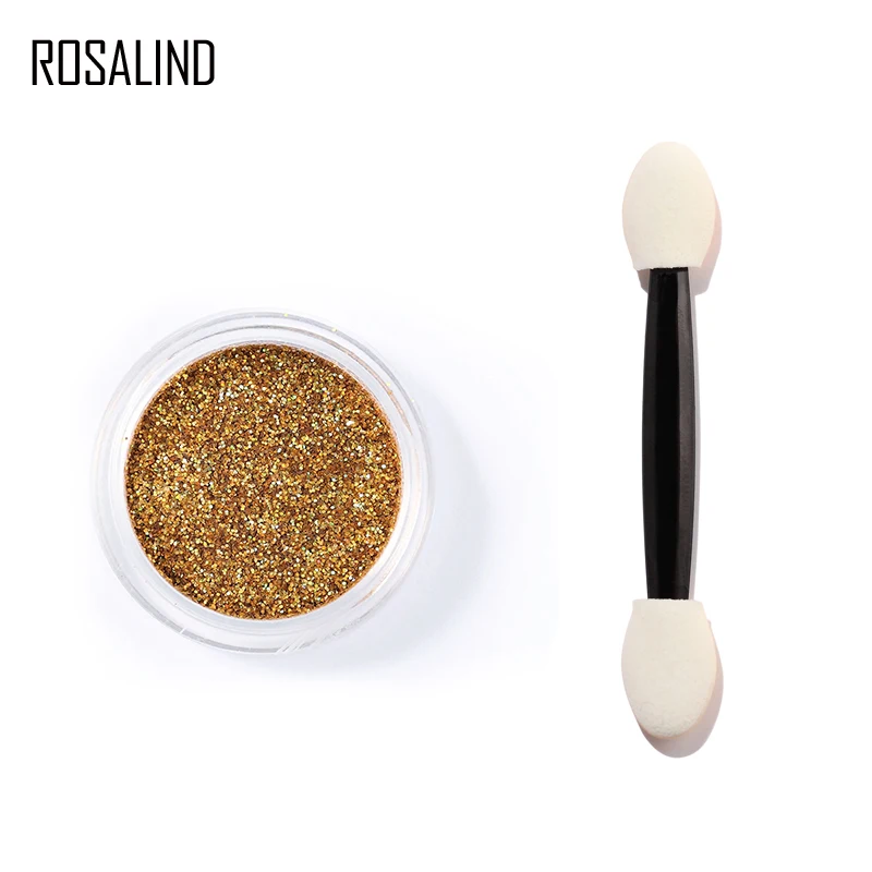 Rosalind 1 шт. блестящий дизайн ногтей пигмент Блестящий лак для украшение волшебный
