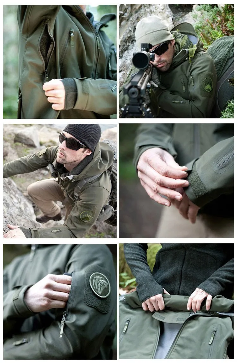 Sharkskin Softshell TAD мужская куртка или брюки тактический Набор Военная охотничья одежда ветрозащитная водонепроницаемая куртка для походов и кемпинга