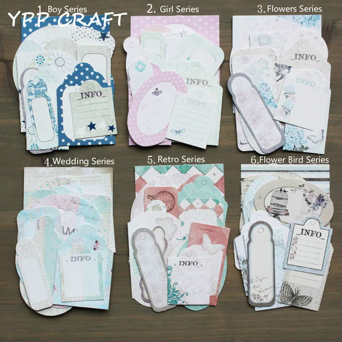 YPP CRAFT 21 шт. цветная карточка штампы для скрапбукинга Счастливого планнера