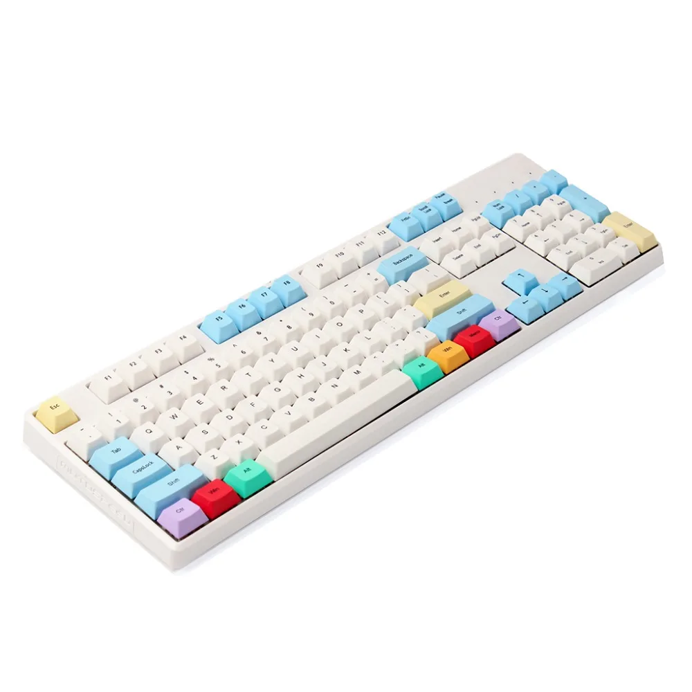 YMDK Cherry профиль ANSI 104 краситель Sub Blank толстый PBT Меловые клавиши колпачок для MX