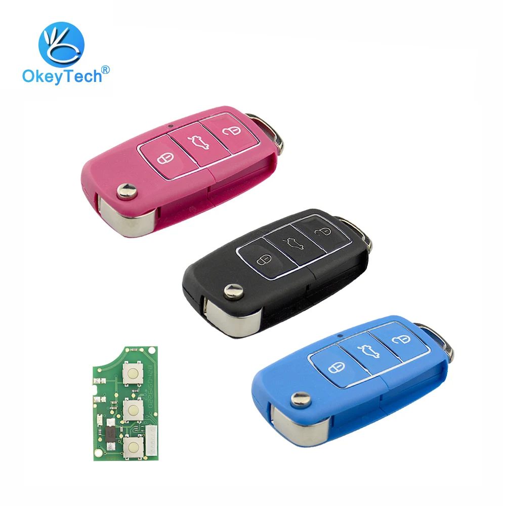 OkeyTech B01 роскошный 3 кнопки KD удаленный Keydiy Замена для V W стиль URG200/KD900/KD200 ключевой
