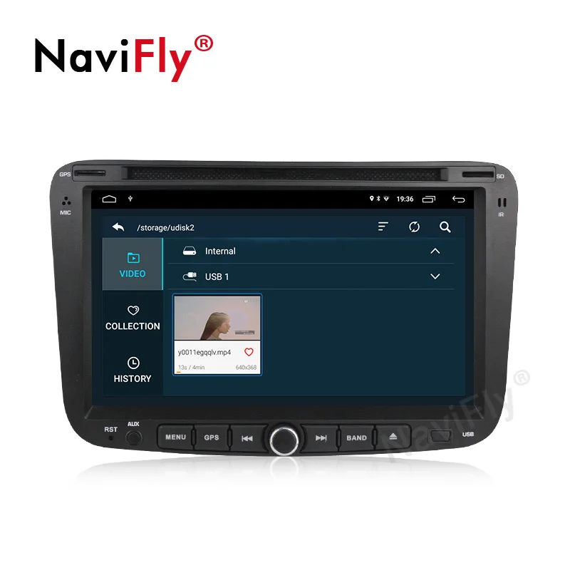 NaviFly Android9.1 32G ROM Russian menu russia car CD player for Emgrand EC7 2012 2013 2014 with USB SD GPS Navigator | Автомобили и