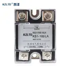 Однофазное твердотельное реле KZLTD, реле 100 А SSR от 4 до 20 мА до 28-280 В переменного тока, реле 100 А SSR твердотельные реле переменного тока