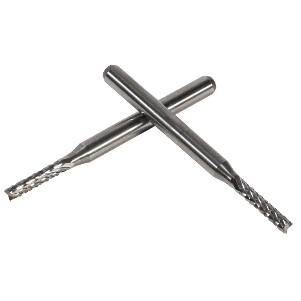 Концевая фреза из цементированного карбида 10 шт./лот 2 мм гравировальные биты