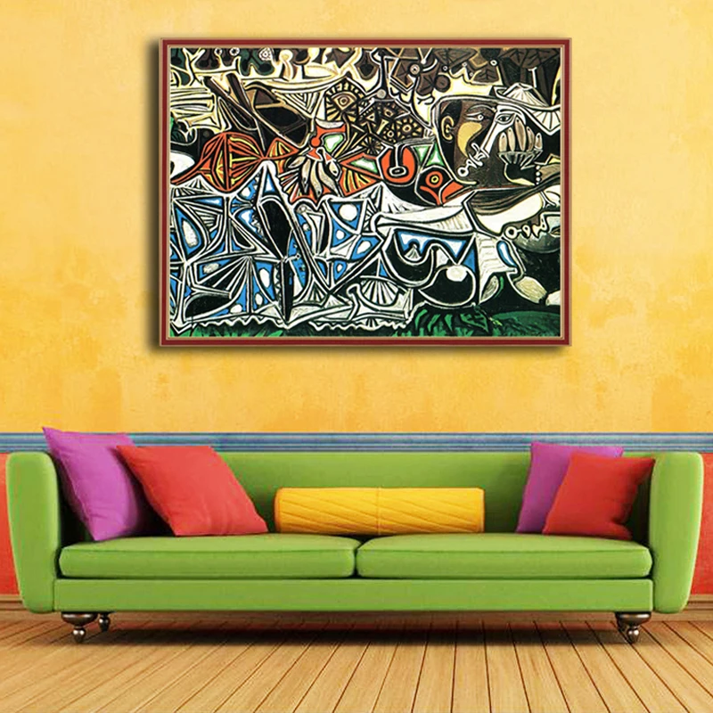 Алмазная живопись 5D DIY Picasso с абстрактными стразами OUYIJIA полноразмерная мозаика
