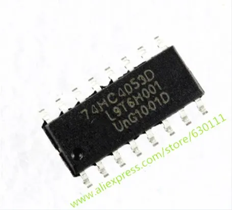 Бесплатная доставка 100 шт. 74HC4053 74HC4053D SOP 16|free shiping|10 pcs |