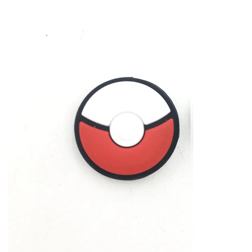 Red Ball 100 шт = 50 пар силиконовых аналоговых ручек для большого пальца, колпачки s для nintendo Switch NS Joy Con, Джойстики для джойстика, крышки для джойстика - Цвет: Red Ball