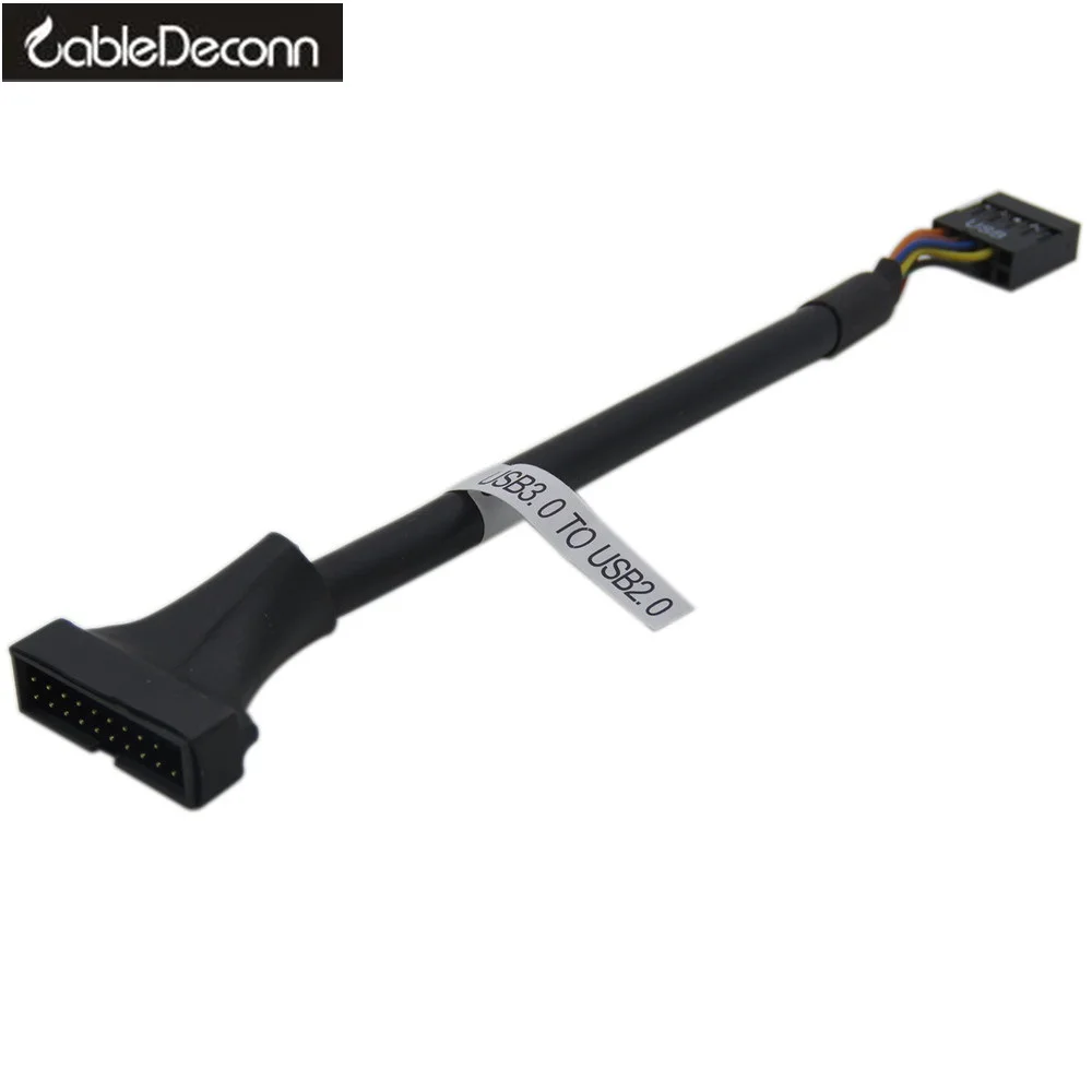 Адаптер для кабеля от USB3.0 до USB2.0 20Pin штепсельный 9Pin гнездовой|cable string|cable cdcable pin |