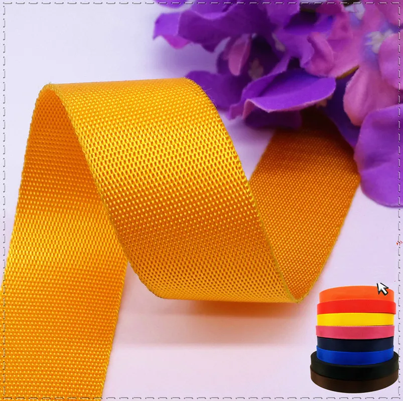 25mm Golden Grosgrain ribbon 1meter/lot DIY clothing accessories handmade backpack material Wedding Party decoration | Дом и сад