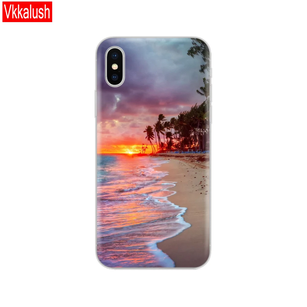 Мягкий силиконовый чехол для телефона iphone X XS XR xs max coque etui бампер задняя крышка