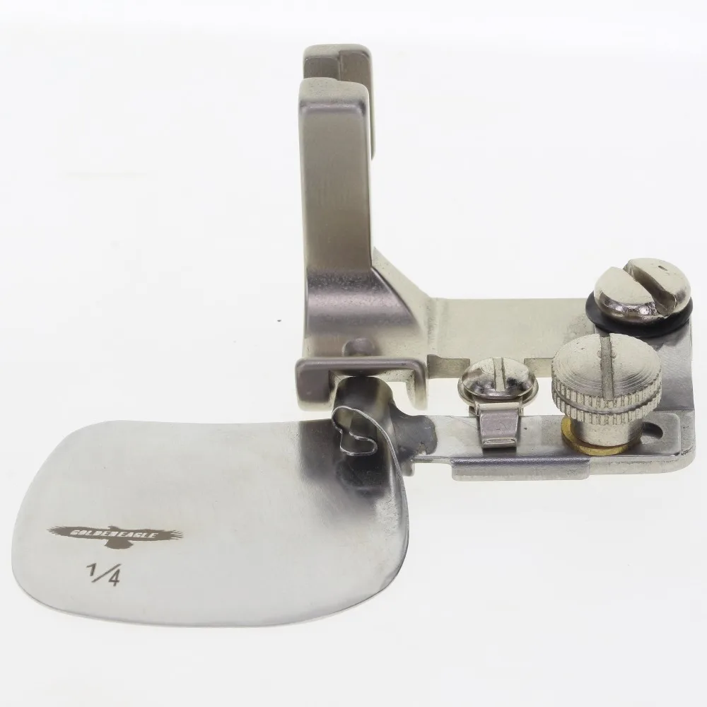 F502 швейная Подшивка Лапка зигзаг складная стальная папка закругленные углы