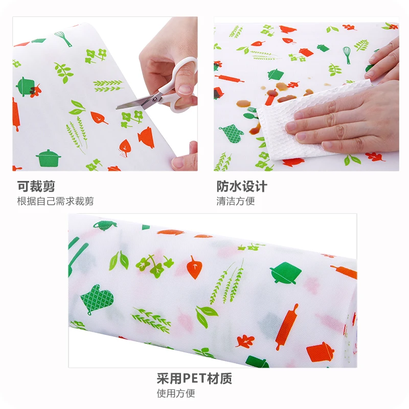 1 рулон может быть напечатан влагостойкий коврик кухонный для выдвижных ящиков